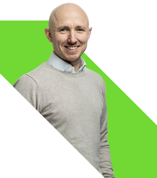 Travis Uitgeknipt Schuin Groen